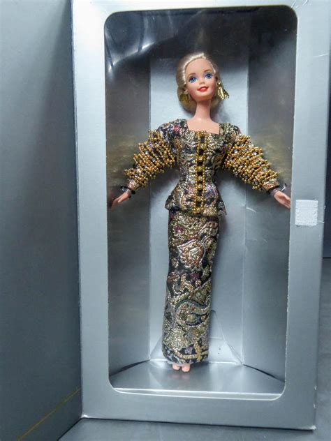 christian dior barbie limited edition 1995|Christian Dior Limited Collection Barbie Doll numbered 13168 .